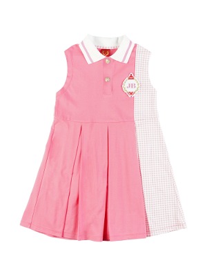 골프 PK 드레스 (여아)_핑크